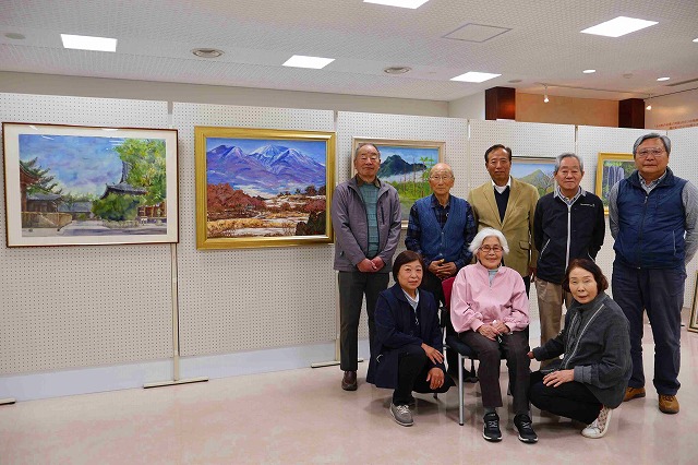 「城南絵画クラブ」の作品展が開催中